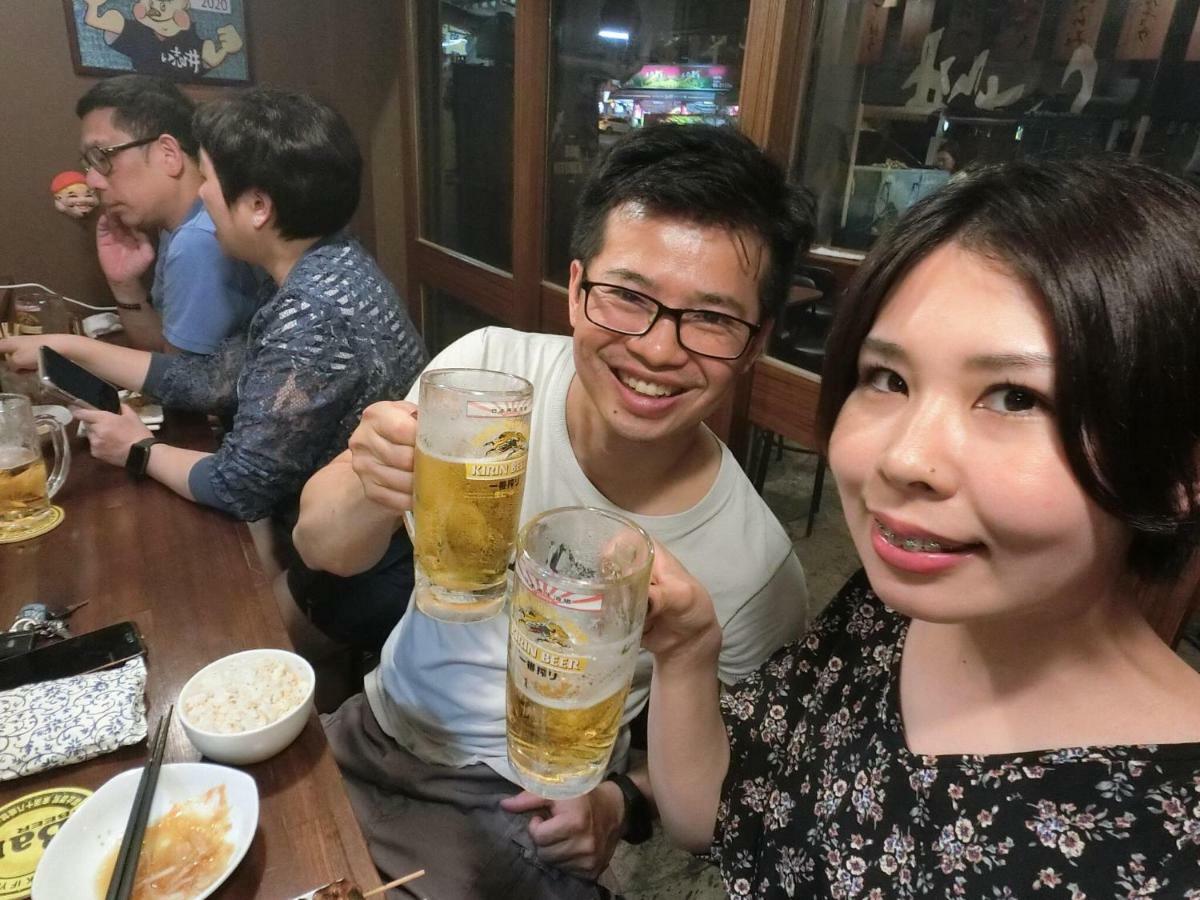 Mydeer Backpacker Hostel Tainan Bagian luar foto
